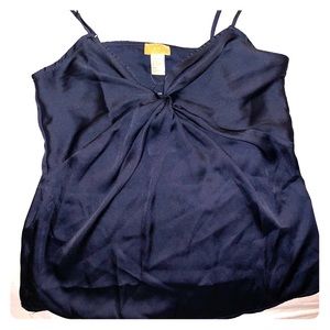 H&M tank top blue 100% polyester new never used